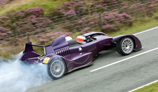 Caparo T1 burnout