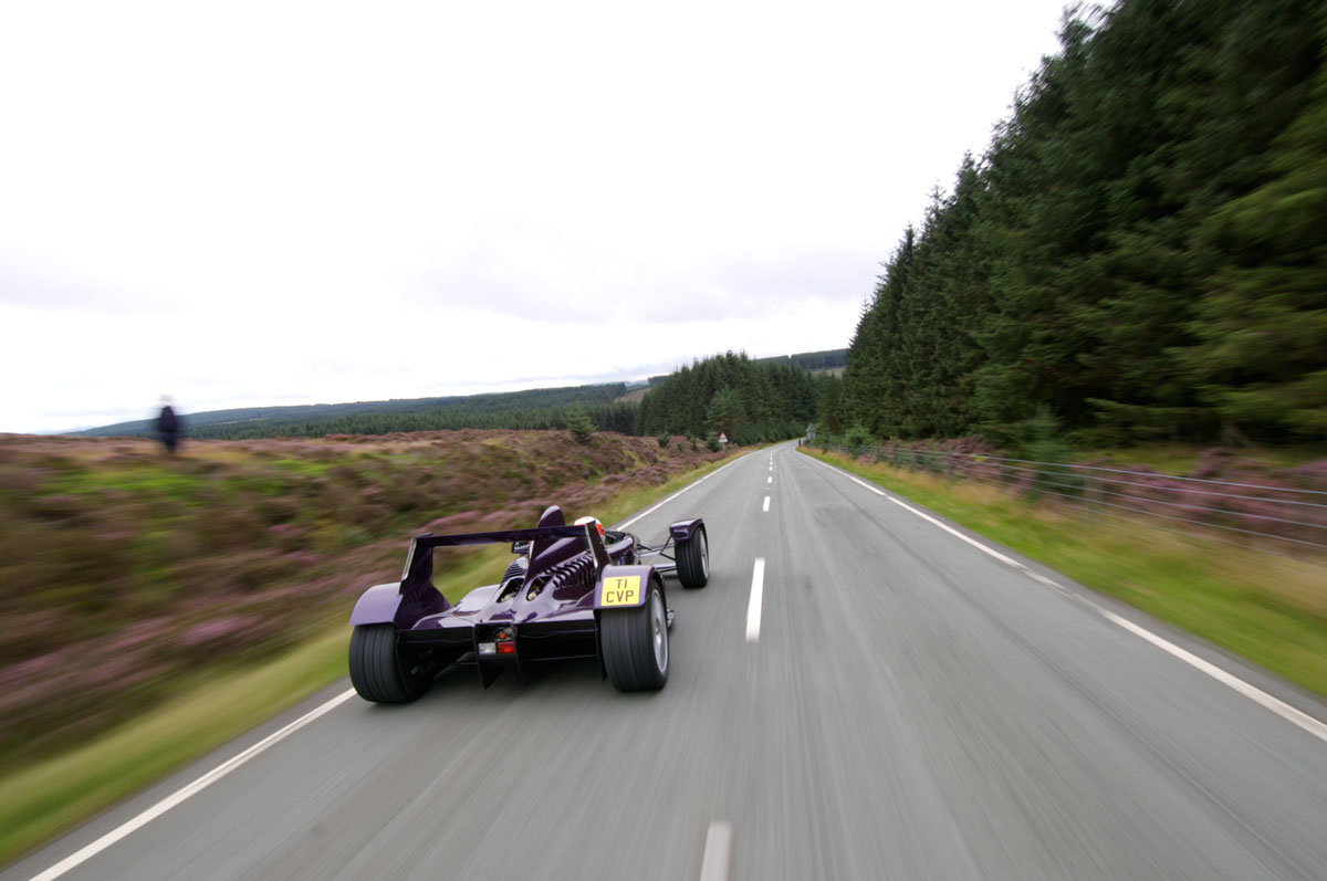 Caparo T1 on the road