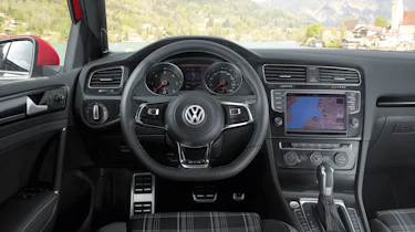 2013 Volkswagen Golf GTD interior dashboard DSG