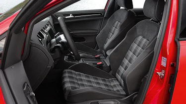 2013 Volkswagen Golf GTD tartan seats