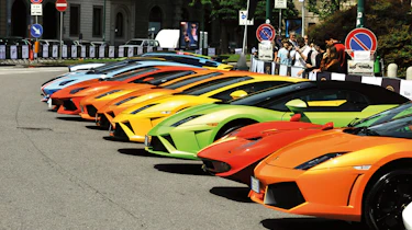 Lamborghini 50th anniversary tour video