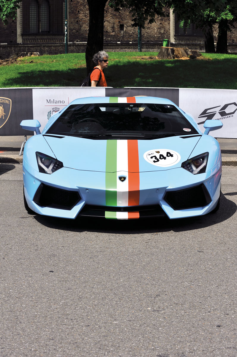 Lamborghini 50th anniversary tour video