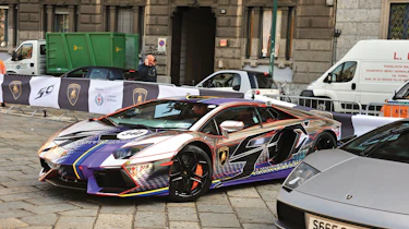 Lamborghini 50th anniversary tour video