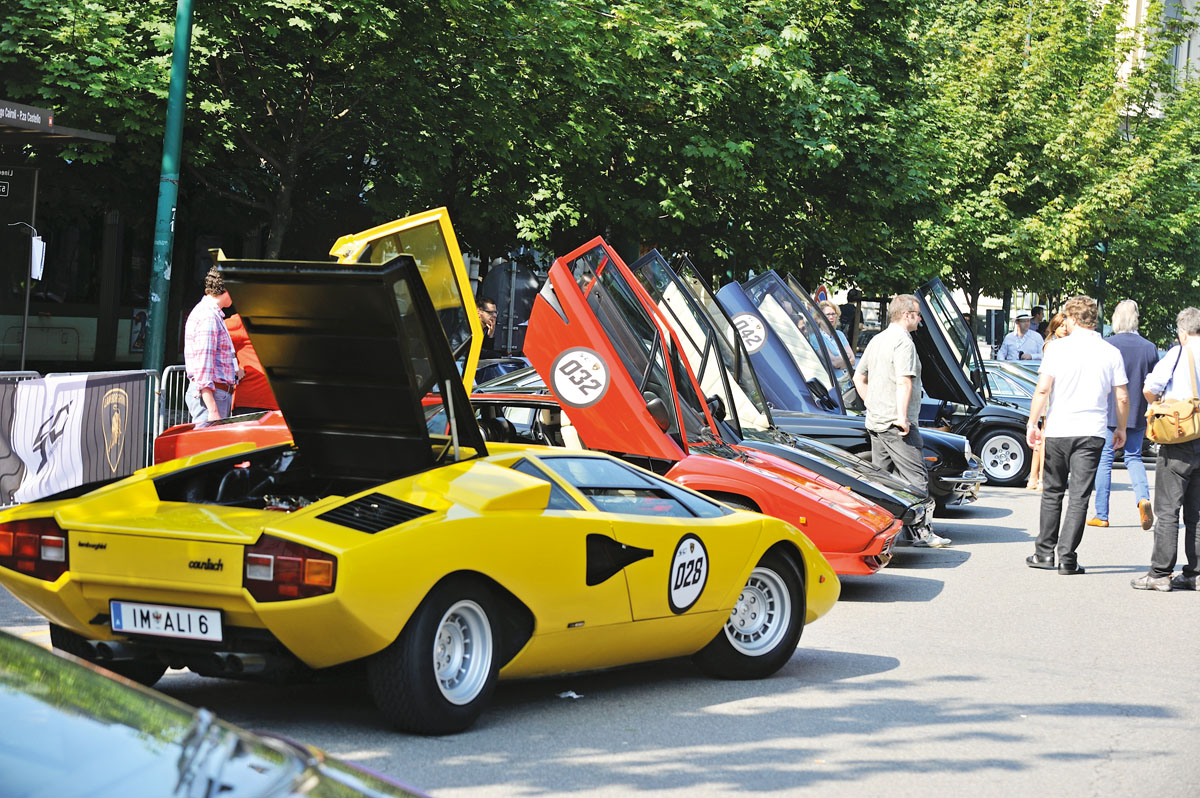 Lamborghini 50th anniversary tour video