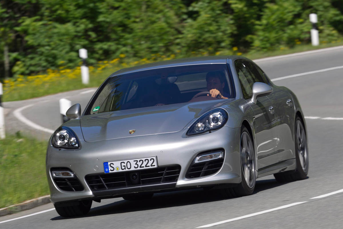 Porsche Panamera silver