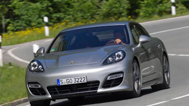 Porsche Panamera silver