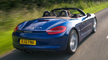 Porsche Boxster S blue