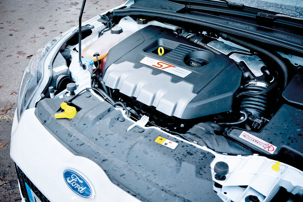 Ford Focus ST Superchips engine