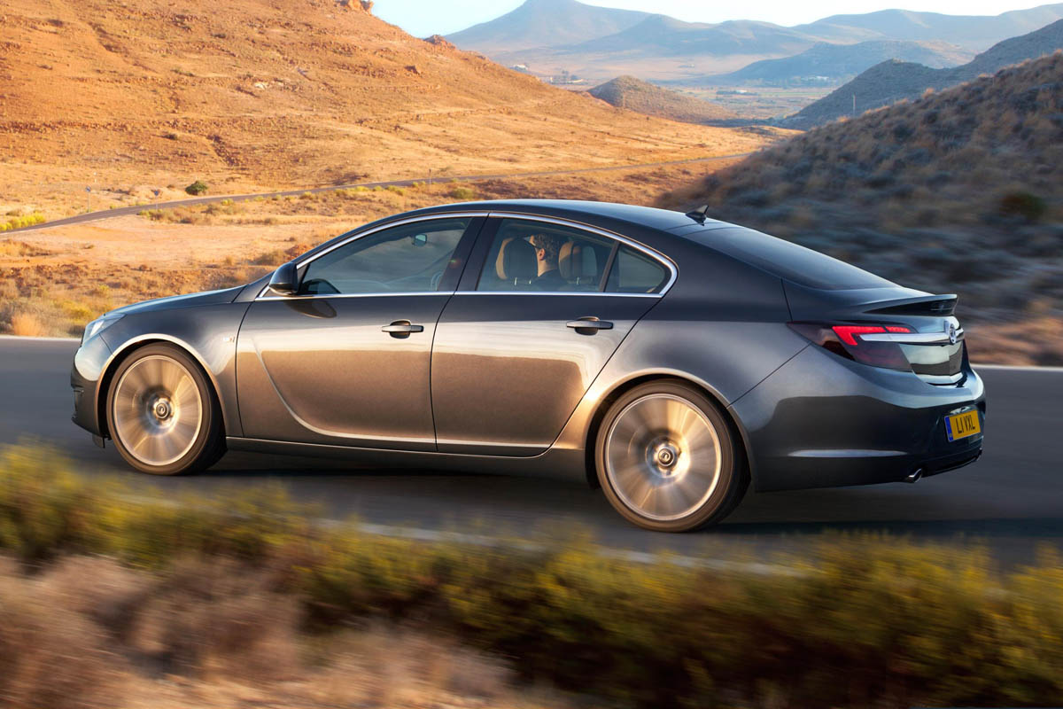 New 2013 Vauxhall Insignia side profile