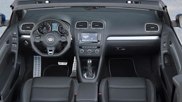 VW Golf R Cabriolet interior