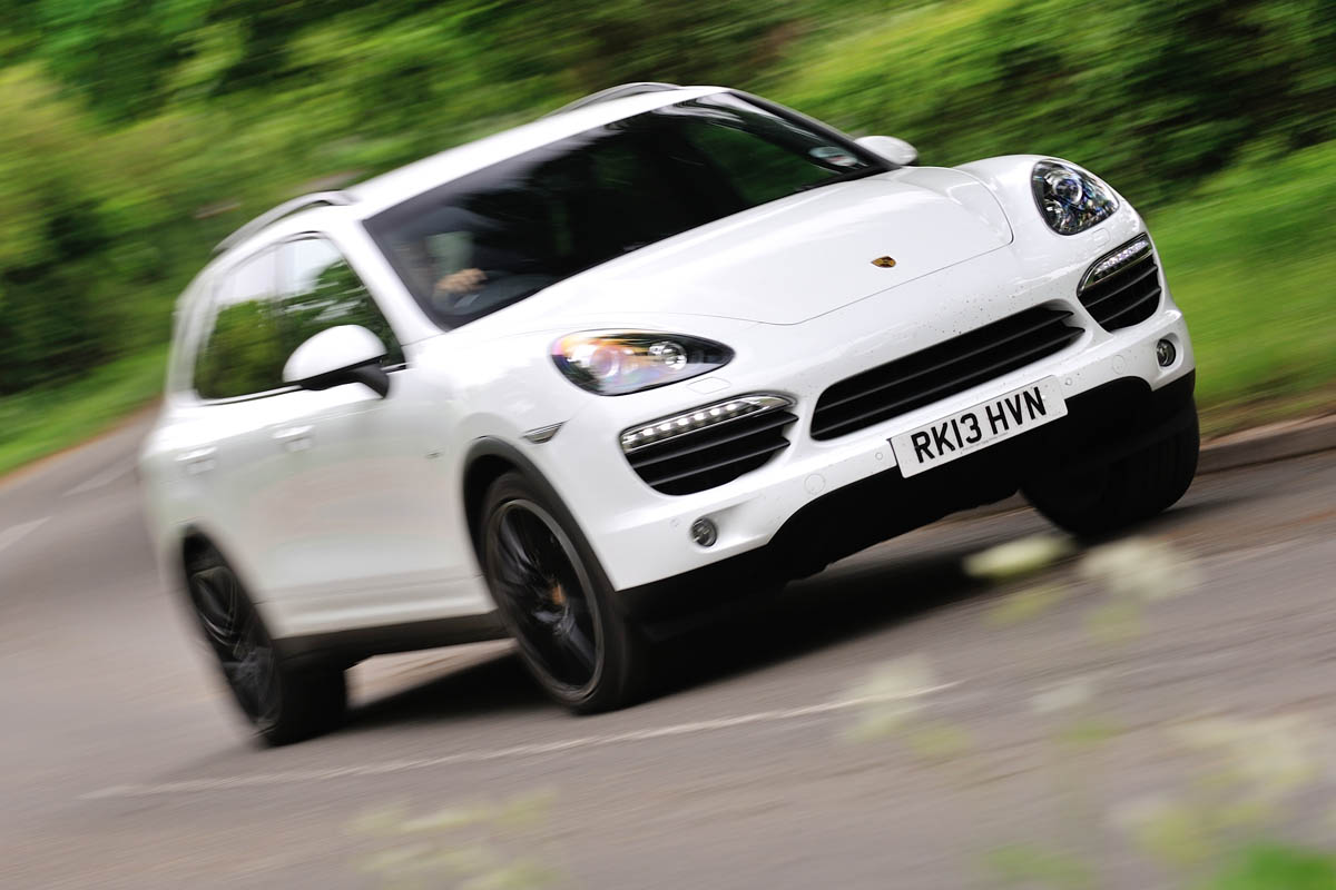 2013 Porsche Cayenne S Diesel white front