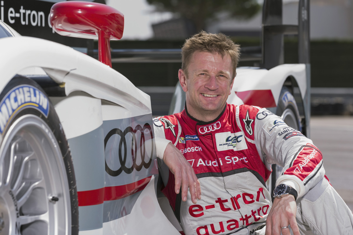 Allan McNish Audi Le Mans 24-hour car