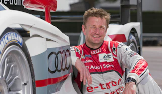 Allan McNish Audi Le Mans 24-hour car