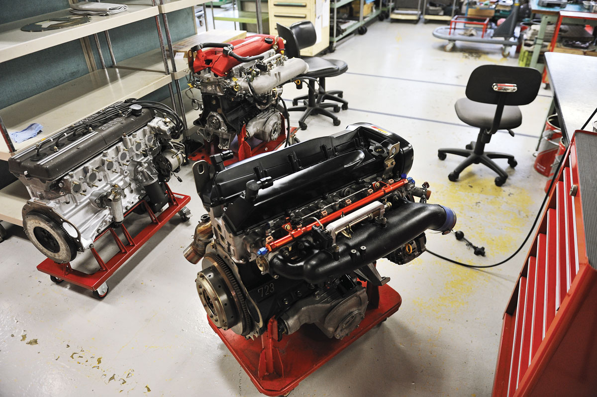 Tuned Nissan engines at the NISMO factory