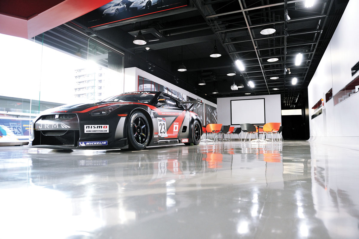 Nissan GT-R racer at NISMO