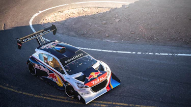 Peugoet 208 T16 video at Pikes Peak