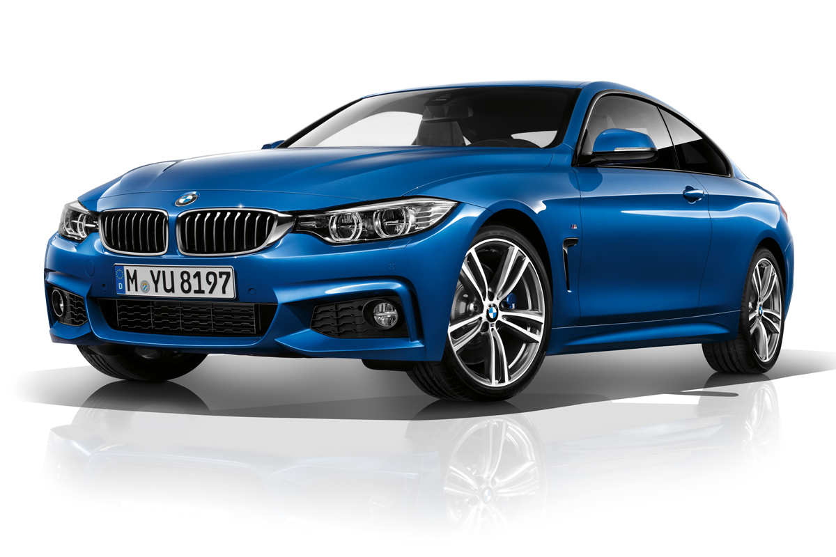 New BMW 4-series coupe M Sport front