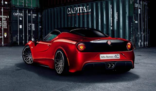 Alfa Romeo 4C Pogea Racing rear diffuser