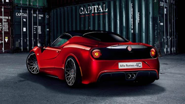 Alfa Romeo 4C Pogea Racing rear diffuser