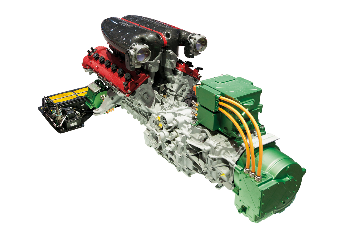 LaFerrari drivetrain