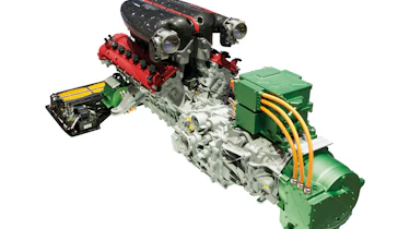 LaFerrari drivetrain