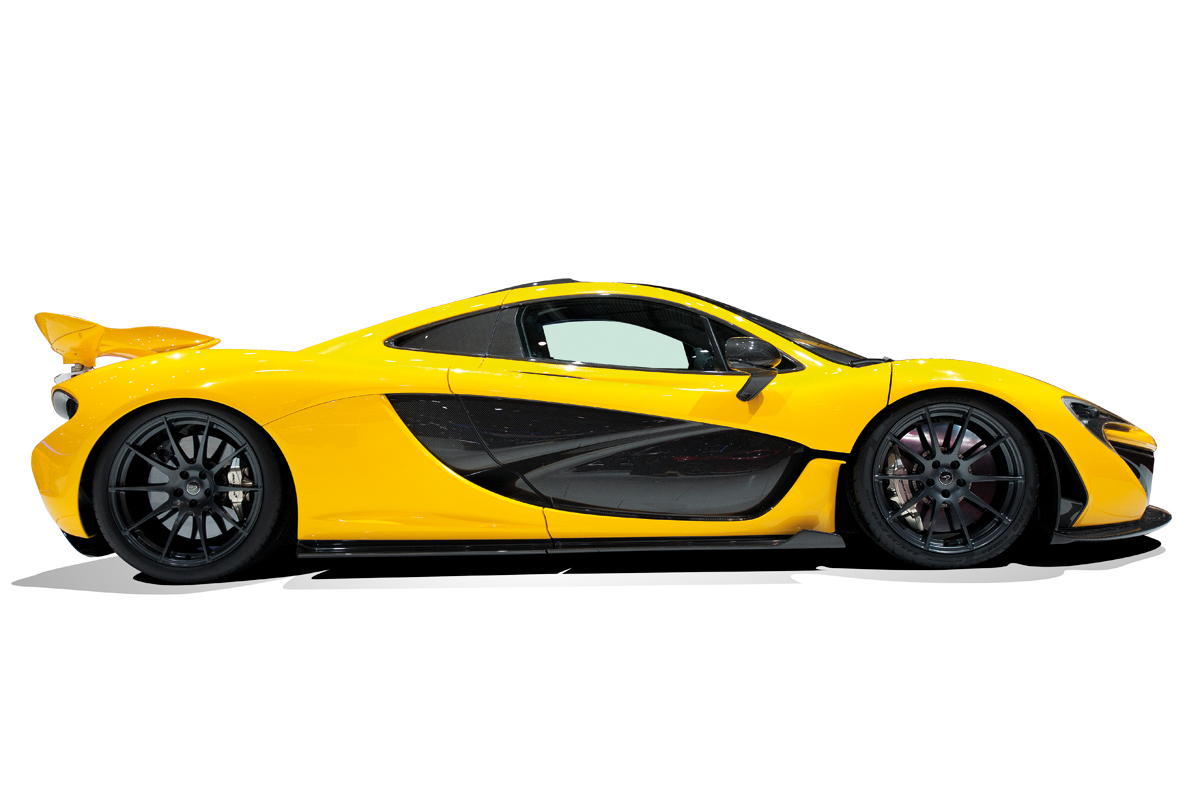McLaren P1 side profile