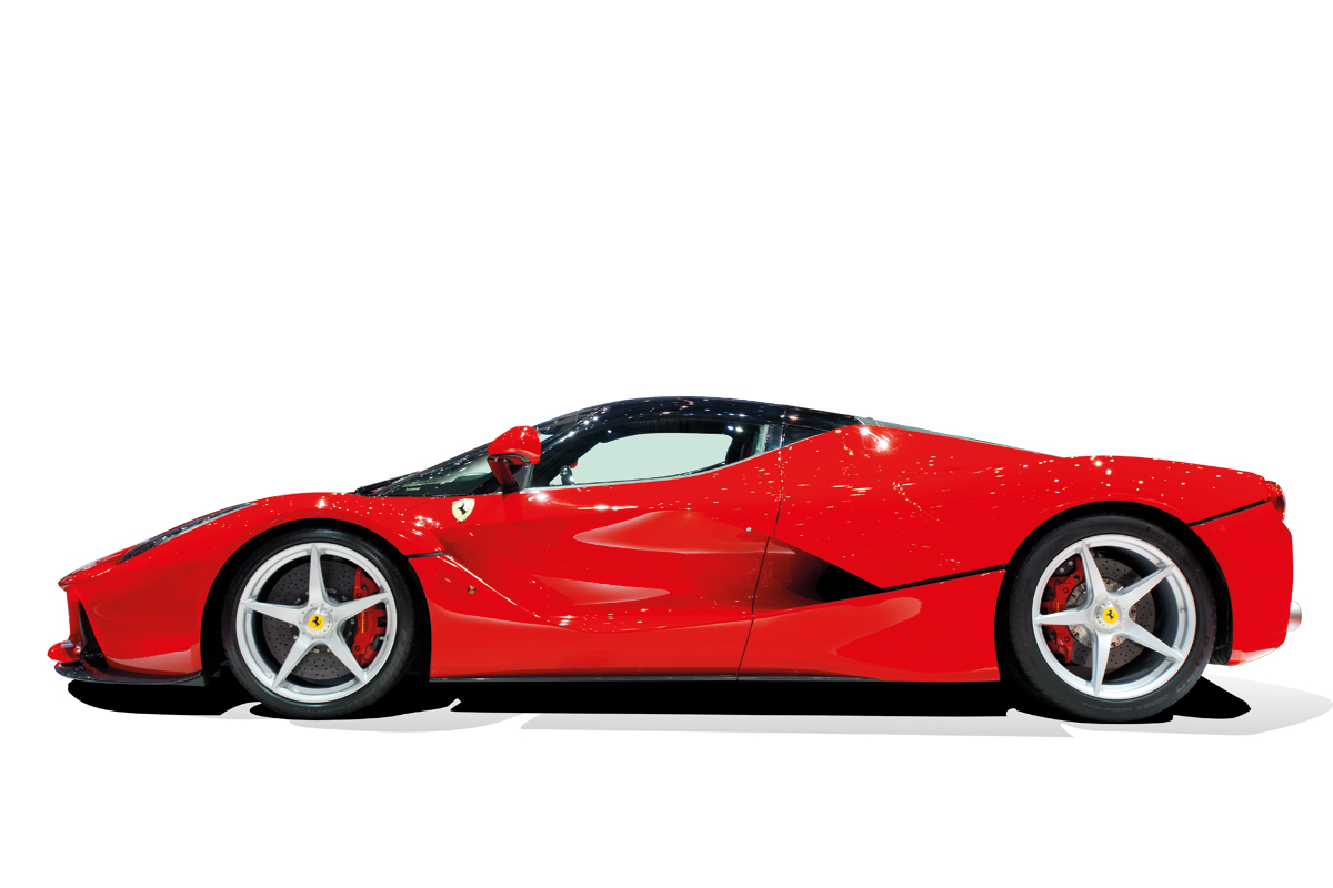 LaFerrari side profile