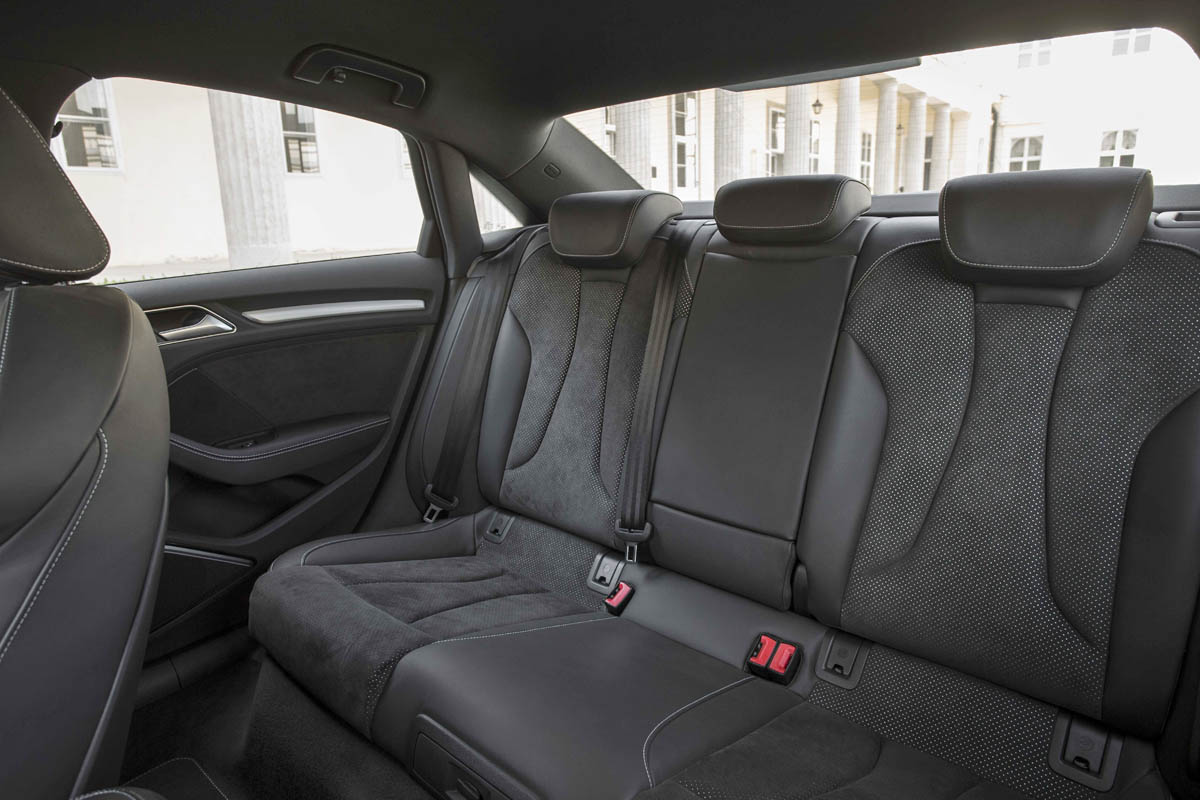 2013 Audi A3 Saloon rear seats space