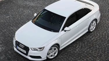 2013 Audi A3 Saloon white front