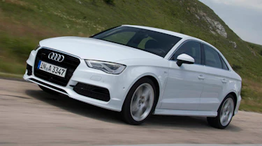 2013 Audi A3 Saloon white