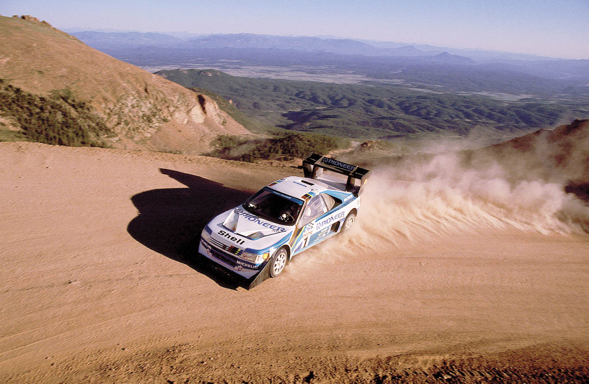 evo Magazine: August 2013 Pikes Peak Peugeot 405 T16