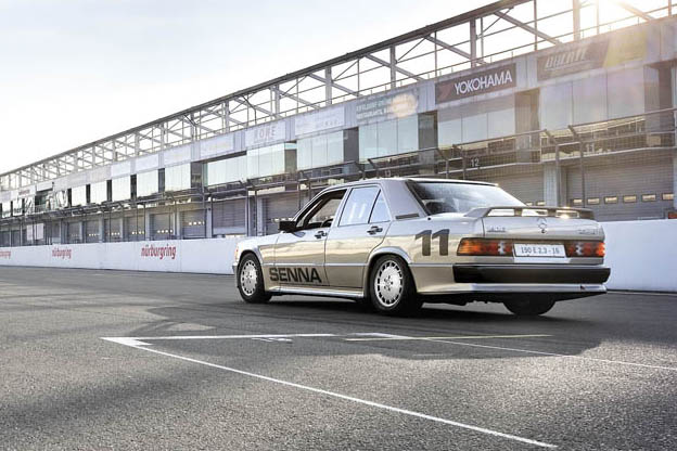 evo Magazine: August 2013 Ayrton Senna Mercedes 190E