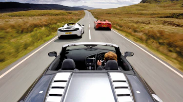 evo Magazine: August 2013 Audi R8 Spyder Ferrari 458 Spider McLaren 12C Spider