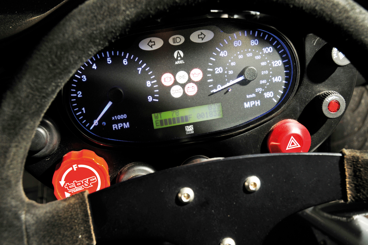 Ariel Atom dials
