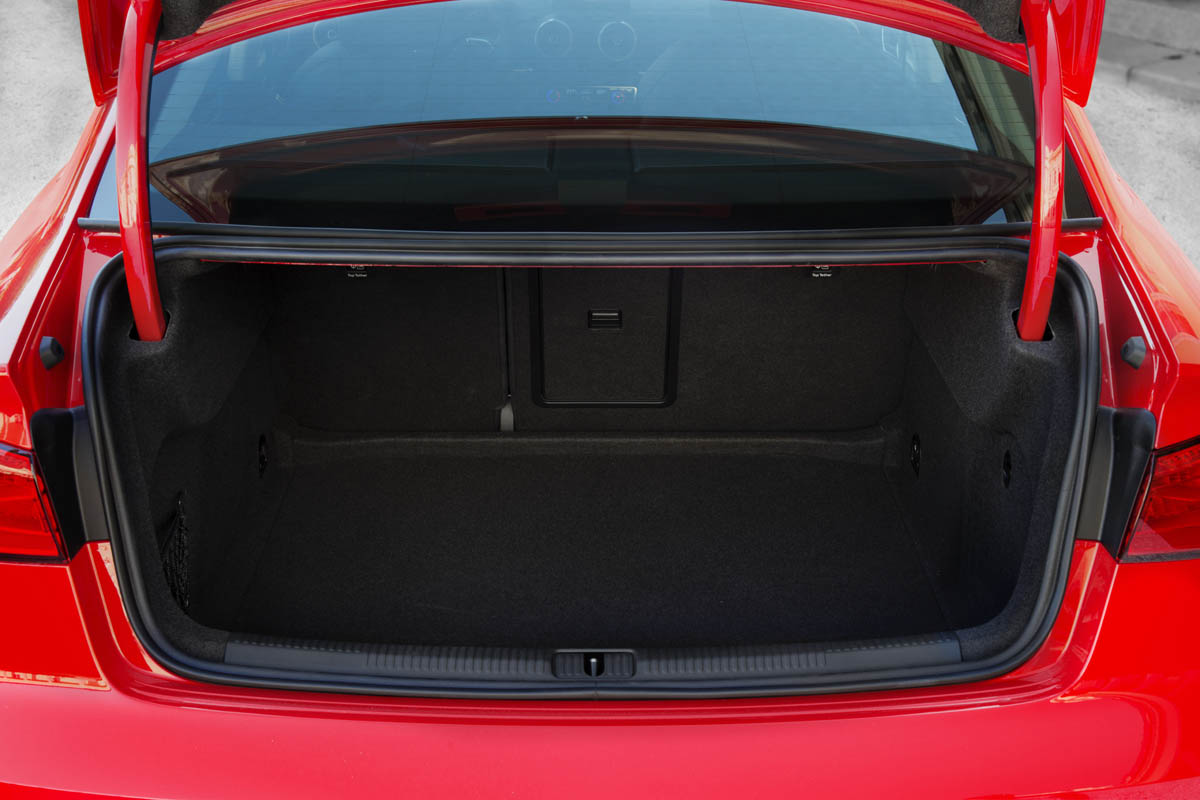 2013 Audi A3 Saloon 1.8 TFSI boot space