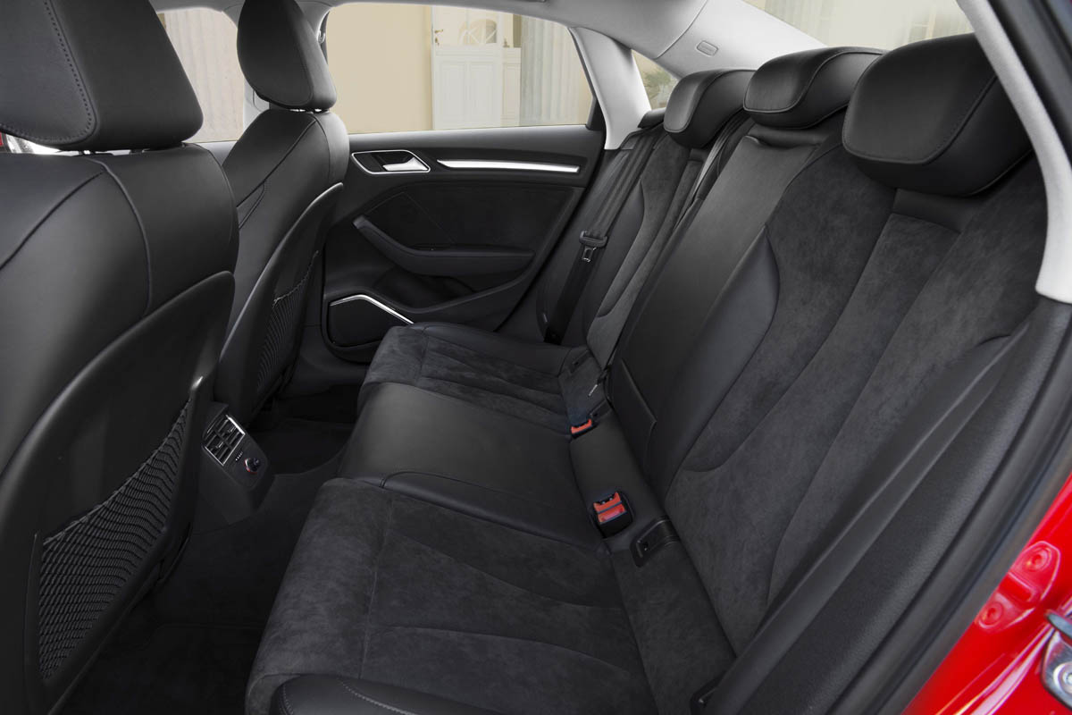 2013 Audi A3 Saloon 1.8 TFSI rear seats space legroom