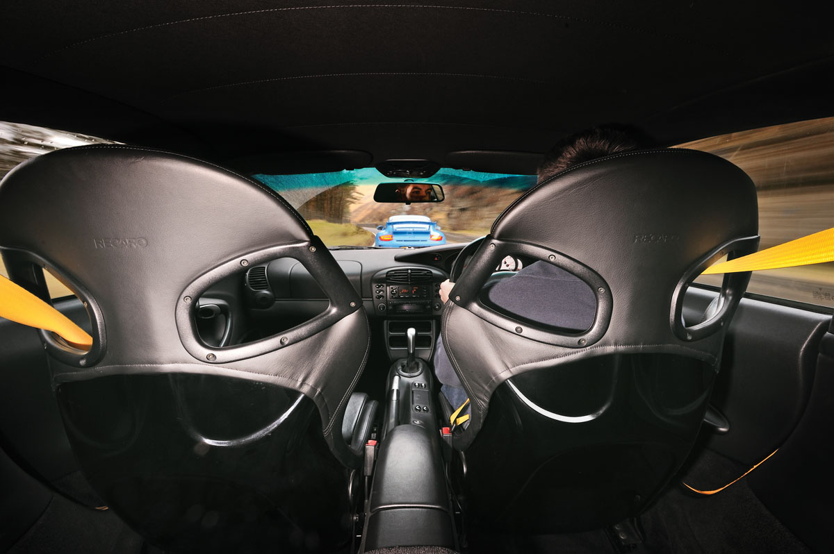Porsche 996 GT3 interior