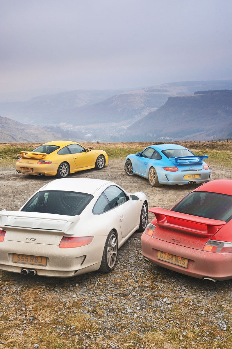 Porsche 911 GT3 group test
