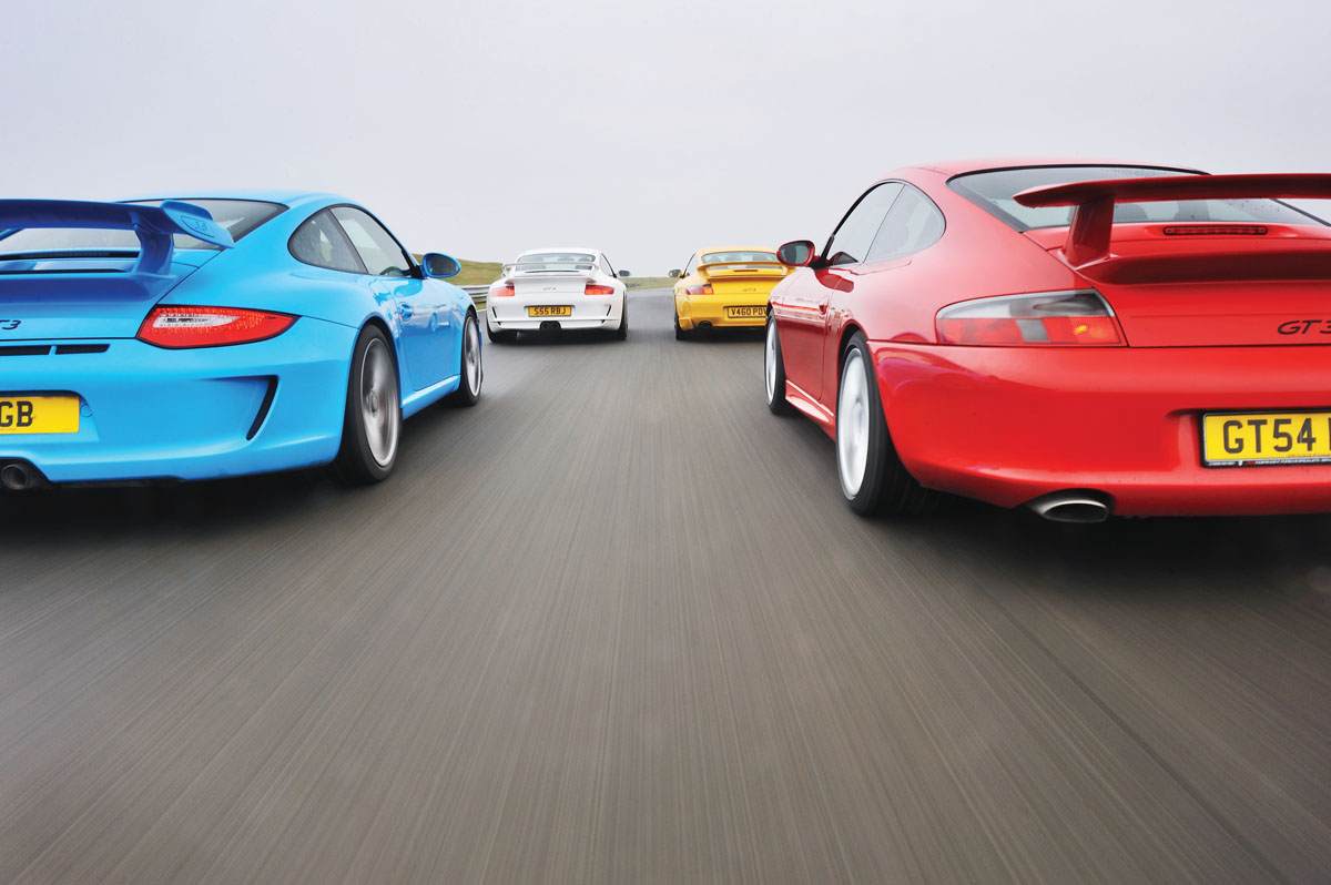 Porsche 911 GT3 group test