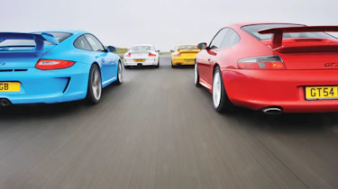 Porsche 911 GT3 group test