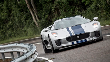 2013 Jaguar C-X75 prototype cornering front