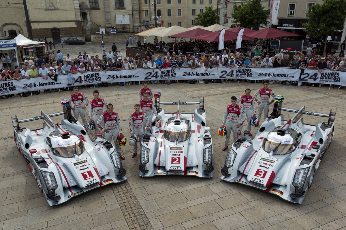 Audi grid lock-out at Le Mans