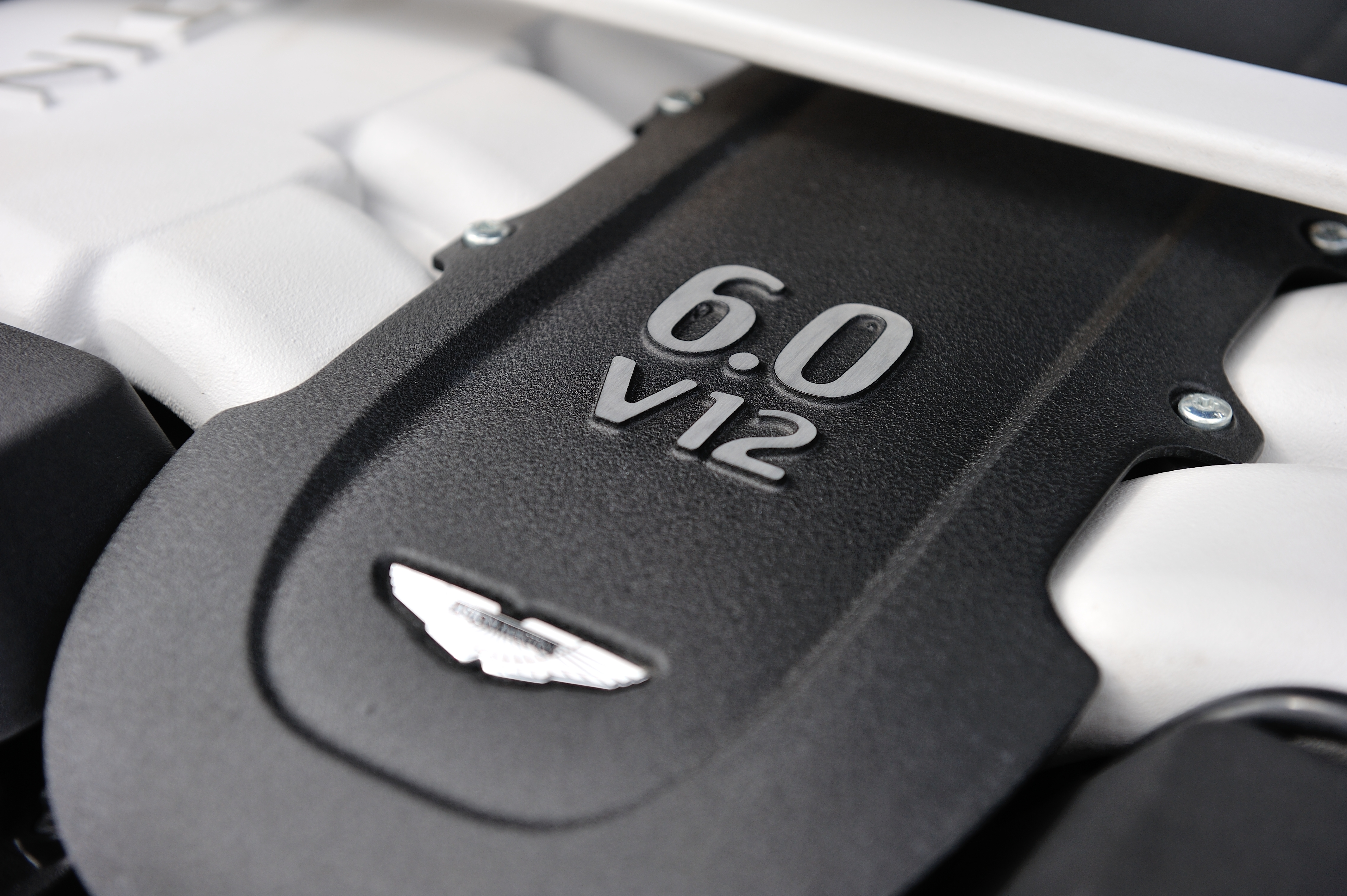 Aston Martin V12 Vanquish engine cover