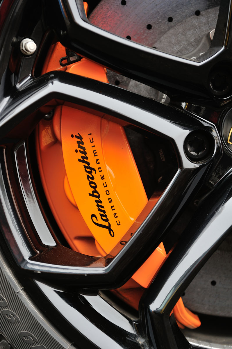 Lamborghini Aventador brake calliper
