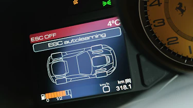 Ferrari F12 digital display
