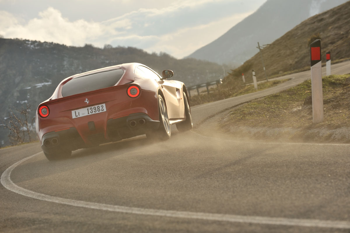 Ferrari F12 v Lamborghini Aventador and Aston Martin V12 Vanquish