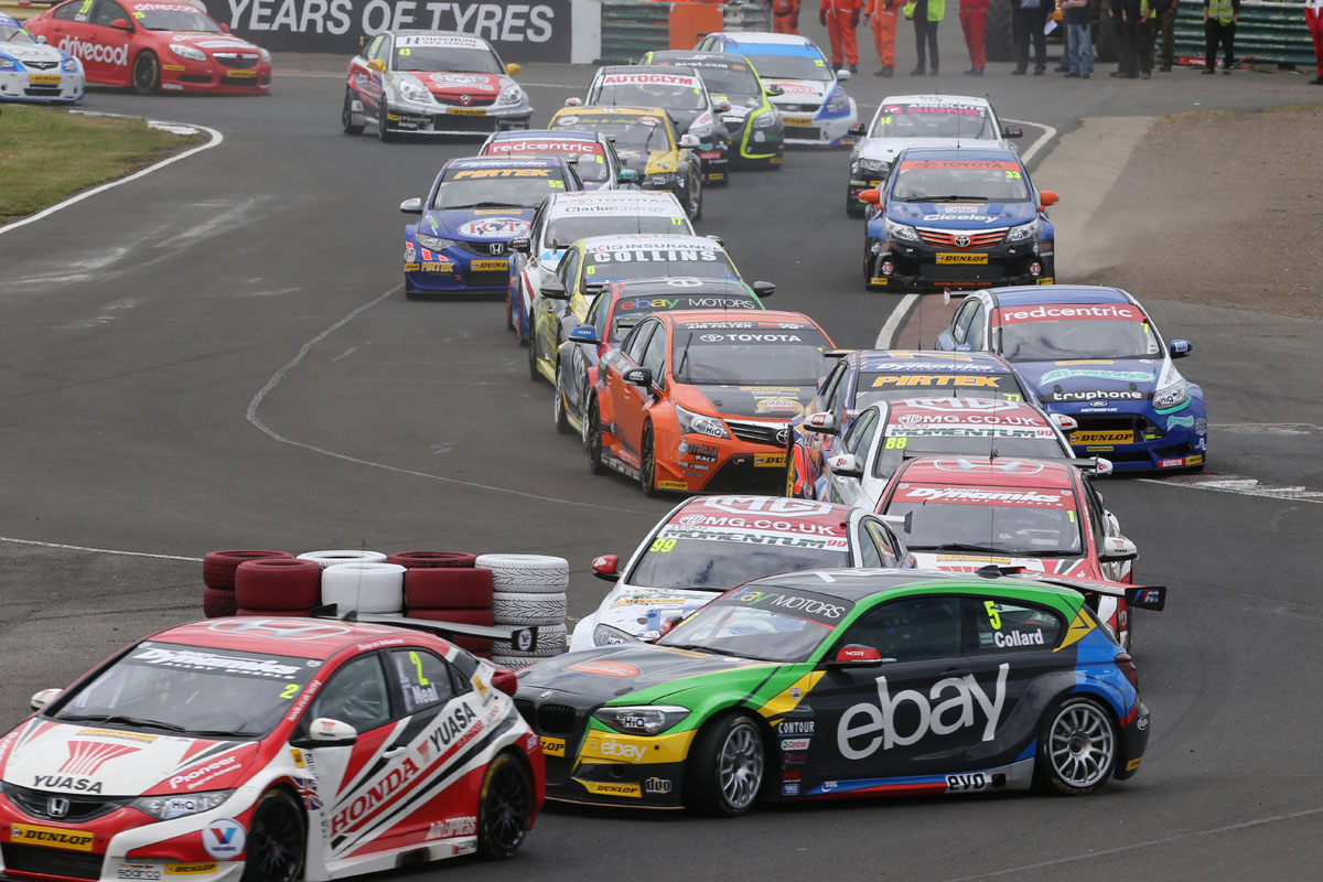 British Touring Cars Croft 2013