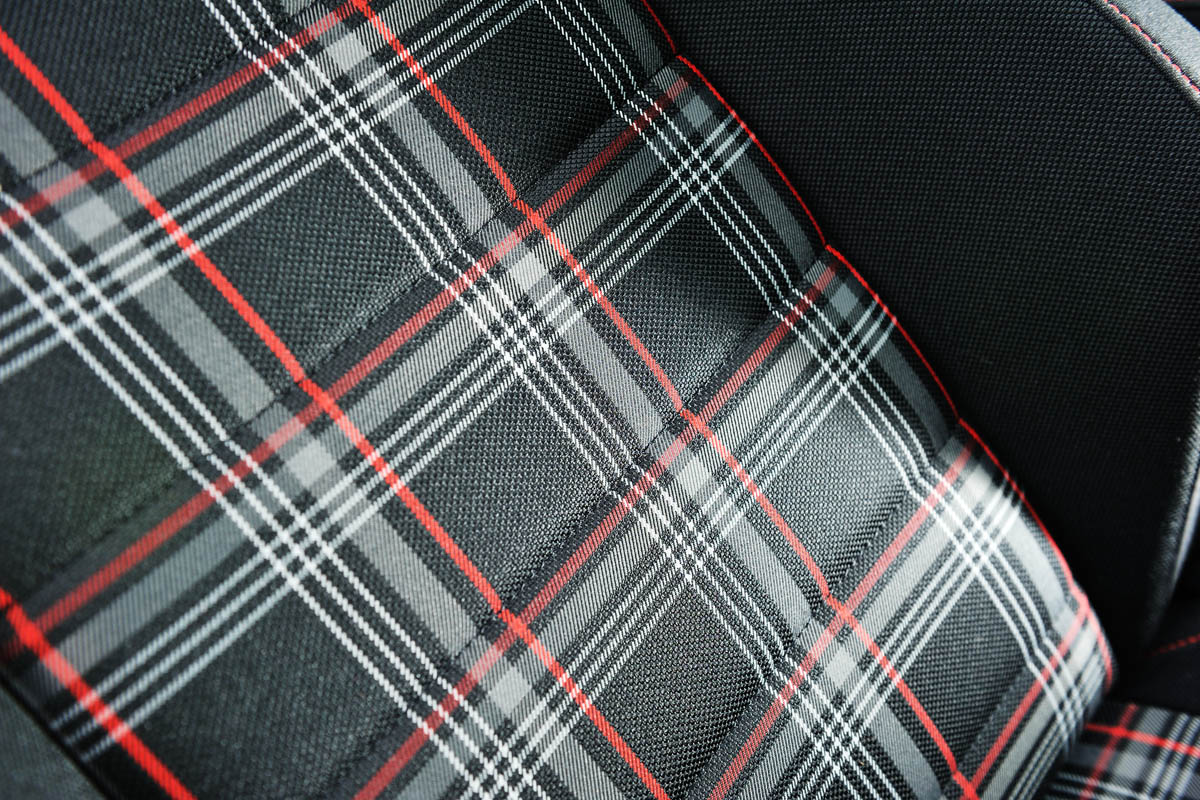 2013 VW Golf GTI mk7 Jacara tartan seats