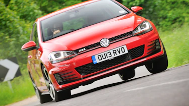 2013 VW Golf GTI mk7 red front