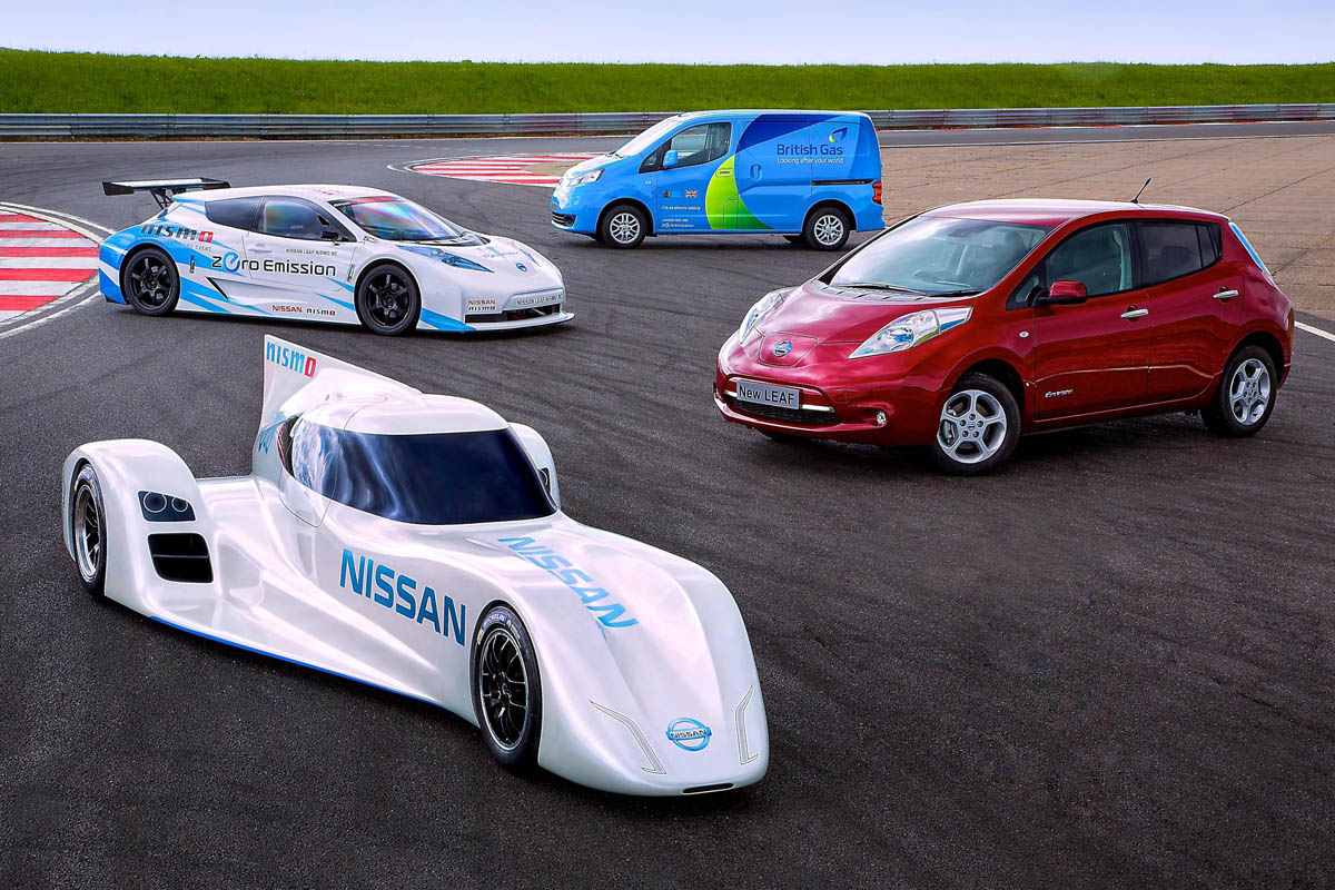 Nissan ZEOD RC electric Le Mans racer Nissan Leaf